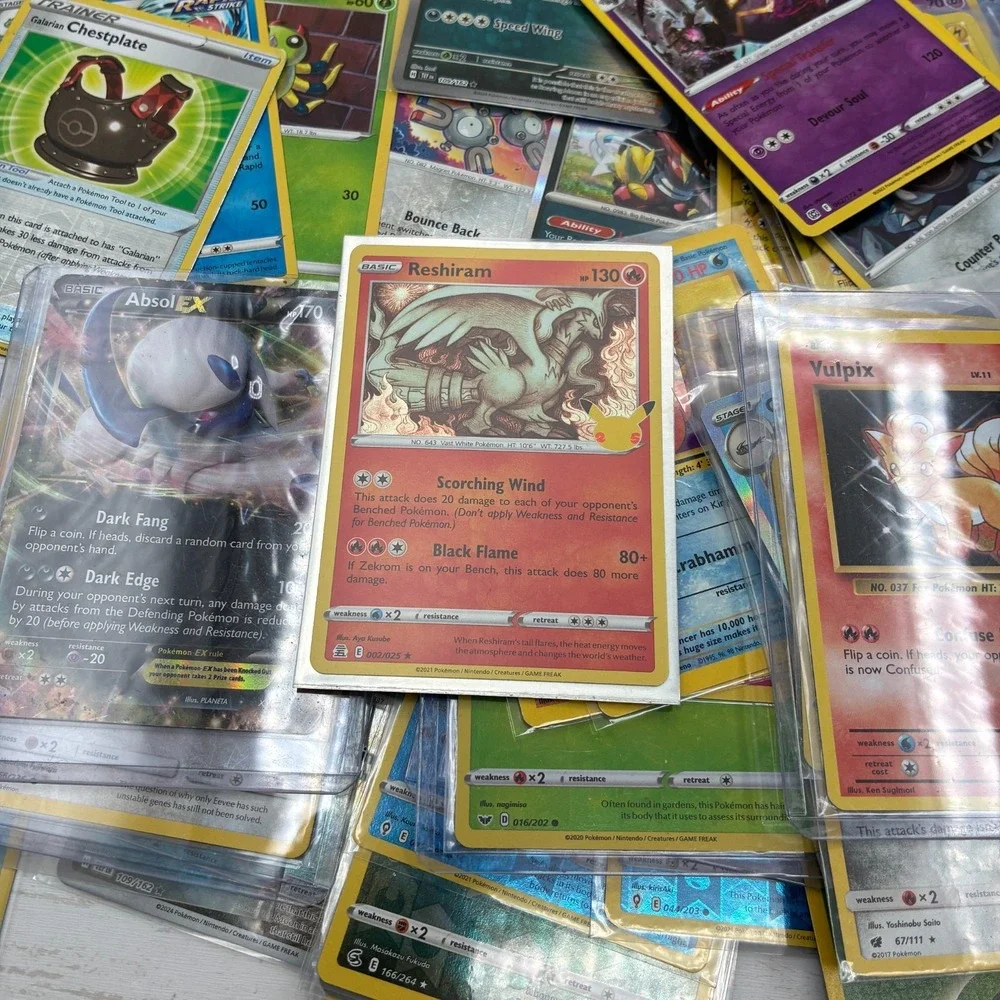 Pokemon Card Lot Vintage Base Set, Fossil, Modern Holos, Reverse Holos modern